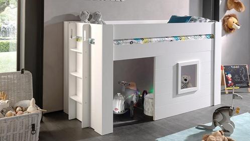 Halfhoogslaper Noah, Kinderen en Baby's, Kinderkamer | Bedden, Zo goed als nieuw, 180 cm of meer, 85 tot 100 cm, Hoogslaper of Stapelbed