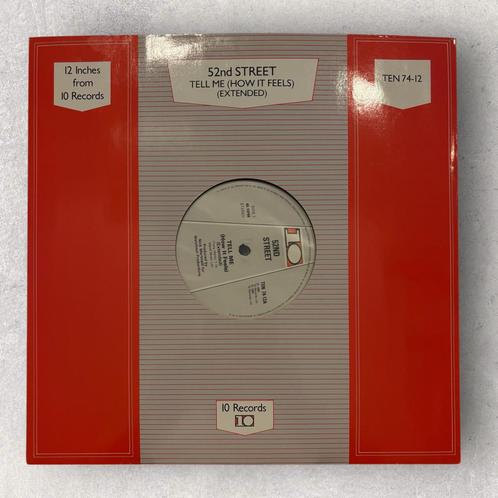 52nd street - Tell me (how it feels) 12" maxi single, Cd's en Dvd's, Vinyl Singles, Zo goed als nieuw, Maxi-single, Dance, 12 inch