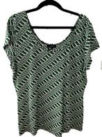 NIEUIW Claudia Strater prachtige luxe top zwart groen wit 44, Verzenden, Maat 42/44 (L), Nieuw, Claudia Sträter