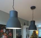 2x Hektar hanglampen met dimbare lichtbol, Huis en Inrichting, Lampen | Hanglampen, Ophalen of Verzenden, Zo goed als nieuw, Metaal