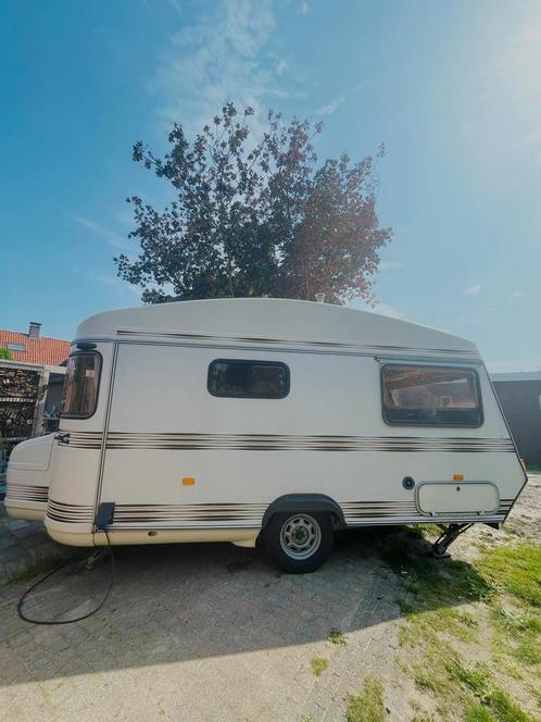 Caravan Constructam coral 430, Caravans en Kamperen, Vouwwagens, tot en met 4, Beige, Aanwezig, Ophalen of Verzenden