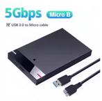 2.5 inch.USB 3.0 draagbare harde schijfbehuizing, Computers en Software, Harde schijven, Nieuw, Ophalen of Verzenden, Laptop, USB