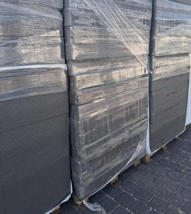 NIEUWE isolatie 12 cm EPS isolatieplaten tempex vloer, Doe-het-zelf en Verbouw, Isolatie en Afdichting, Nieuw, Vloerisolatie, Muurisolatie