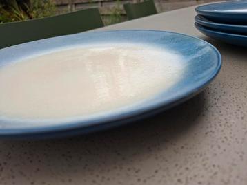 Diner borden - set 4 stuks als nieuw. beschikbaar voor biedingen