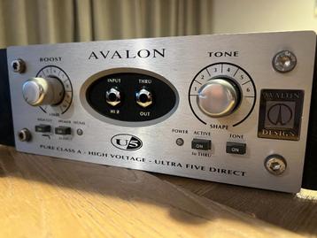 AVALON U5 mono klasse A instrument DI voorversterker beschikbaar voor biedingen