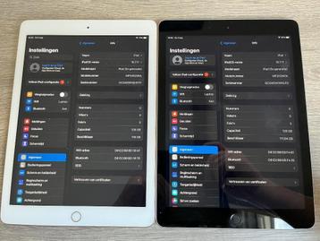 2 iPads 2017, 128 gb, goud en zilver beschikbaar voor biedingen