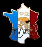 Tour de France 92 pin- met vlag, Verzamelen, Speldjes, Pins en Buttons, Nieuw, Sport, Speldje of Pin, Verzenden