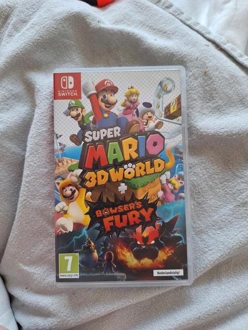 Super Mario 3D World + Bowser's Fury, Spelcomputers en Games, Games | Nintendo Switch, Zo goed als nieuw, Overige genres, 3 spelers of meer