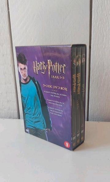 3 disc dvd box Harry Potter jaar 1-3 steen der wijzen dvd's beschikbaar voor biedingen