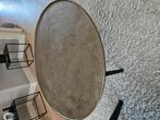 Salontafel goudkleur, Ophalen, 50 tot 100 cm, Rond, 50 tot 100 cm