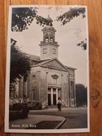 Fotokaart Assen - N.H. Kerk - 1958, Verzamelen, Ansichtkaarten | Nederland, Ophalen of Verzenden, 1940 tot 1960, Gelopen, Drenthe