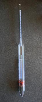 Densimeter met thermometer voor (bier) brouwen, Hobby en Vrije tijd, Overige Hobby en Vrije tijd, Ophalen of Verzenden, Nieuw