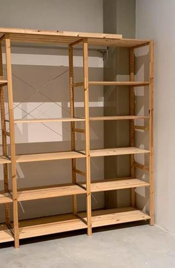 Ikea Ivar zijpanelen planken en kastjes en lades en kruis - afbeelding 2