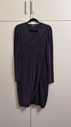 Ms mode jurk, Ophalen, Paars, Maat 42/44 (L), Zo goed als nieuw