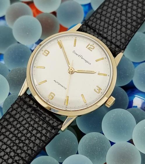 Girard Perregaux auto 1959 18 kt Goud/staal Super Mint, Sieraden, Tassen en Uiterlijk, Horloges | Antiek, Polshorloge, Overige merken