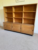 Vintage deens design wandkast/boekenkast, Ophalen, ., Zo goed als nieuw, 25 tot 50 cm