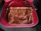 Leren burkely dames tas, Ophalen of Verzenden, Gebruikt, Bruin, Handtas