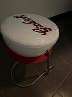 ZGAN: leuk GROLSCH bijzettafeltje, Minder dan 55 cm, Rond, Zo goed als nieuw, Ophalen
