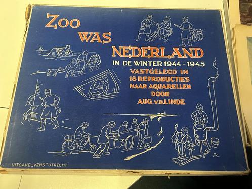 Zoo was Nederland in de winter 1944-1945, Verzamelen, Militaria | Tweede Wereldoorlog, Overige soorten, Overige typen, Nederland