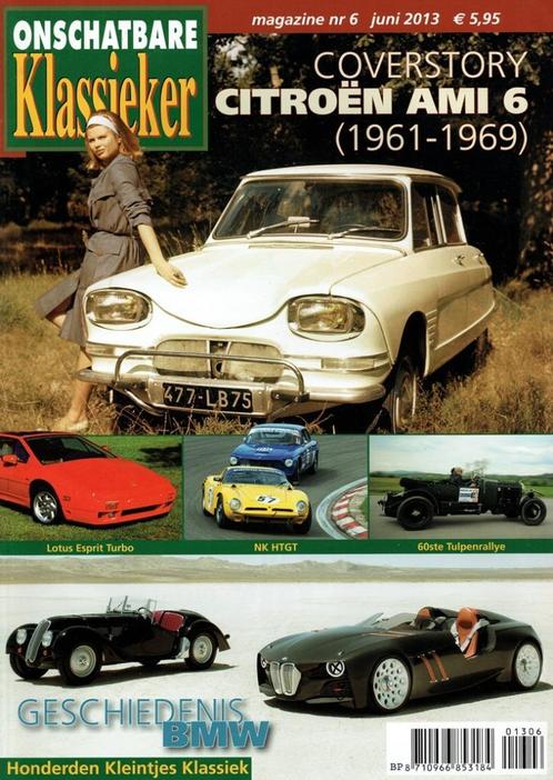 Onschatbare Klassieker 2013 nr. 6 (o.a. Citroën Ami 6), Boeken, Auto's | Folders en Tijdschriften, Gelezen, Algemeen, Verzenden