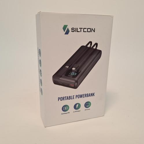 Siltcon Powerbank 30.000 mAh | 22.5W Snellader | Universeel, Telecommunicatie, Powerbanks, Zo goed als nieuw, Ophalen of Verzenden