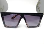 Zwartbruine zonnebril skibril cool model unisex carnaval, Overige merken, Gebruikt, Zonnebril, Zwart