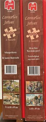 Ot en Sien puzzels van Cornelis Jetses 1000 sukjes, Hobby en Vrije tijd, Denksport en Puzzels, Ophalen of Verzenden, 500 t/m 1500 stukjes