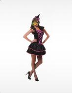 Heksenjurk volwassenen Witch NIEUW, Kleding | Dames, Carnavalskleding en Feestkleding, Ophalen of Verzenden, Nieuw, Carnaval, Kleding