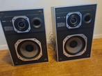 Philips hifi 482 speakers vintage luidsprekers, Ophalen of Verzenden, Minder dan 60 watt, Front, Rear of Stereo speakers, Philips