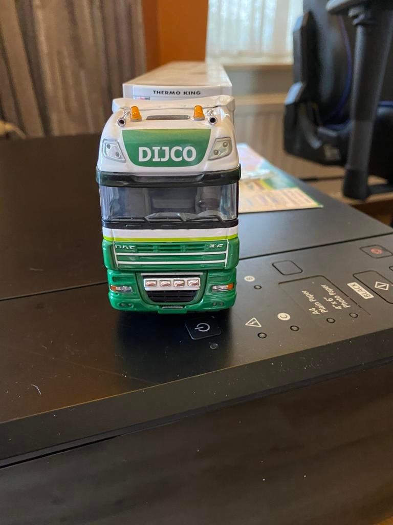 Tekno 1:50 Dijco, Hobby en Vrije tijd, Modelauto's | 1:50, Zo goed als nieuw, Bus of Vrachtwagen, Tekno, Ophalen of Verzenden