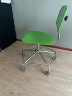 Vintage Bureaustoel, Gebruikt, Ophalen of Verzenden, Bureaustoel, Groen