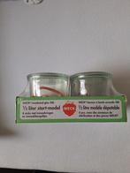 4 Weckpotten 1/2 liter stortmodel (Nieuw) incl. Ring & klem, Huis en Inrichting, Keuken | Keukenbenodigdheden, Ophalen of Verzenden