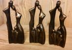 bronzen beeld / Familie met 1 ,2 EN 3 KINDEREN