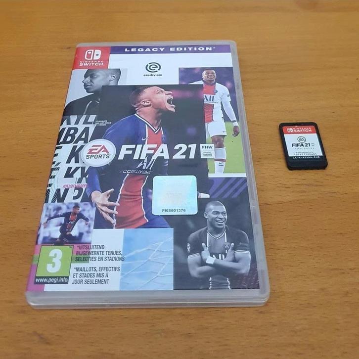 OPRUIMEN | SWITCH | FIFA 21 - Legacy Edition, Spelcomputers en Games, Games | Nintendo Switch, Gebruikt, Sport, 3 spelers of meer