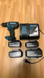 Makita schroefmachine set 18 Volt, Ophalen of Verzenden, Nieuw, Boor- en Schroefmachine