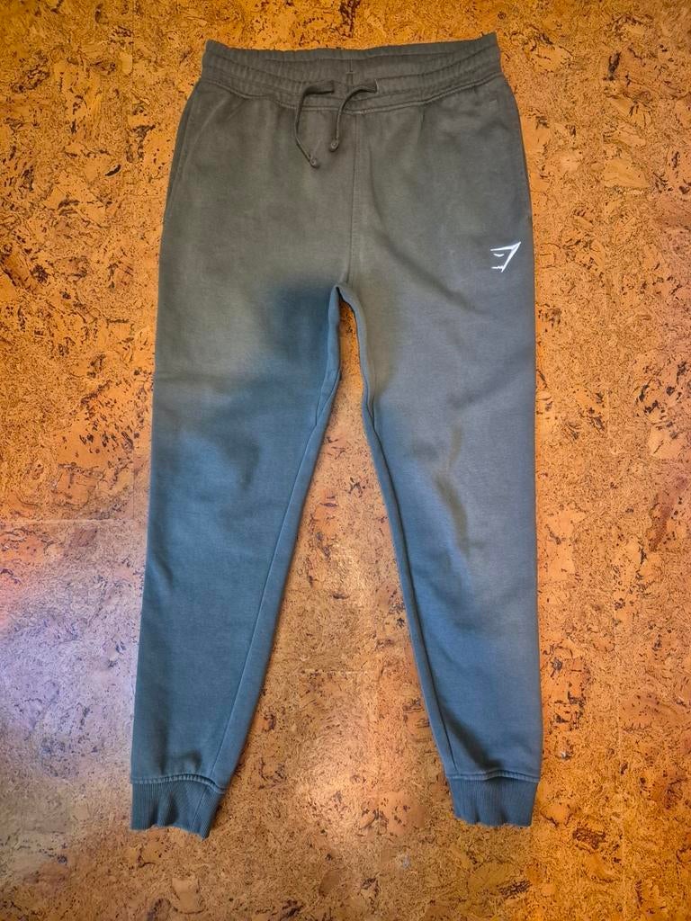 Sportbroek / Joggingbroek - Gymshark - Maat S, Gymshark, Ophalen of Verzenden, Gedragen, Groen