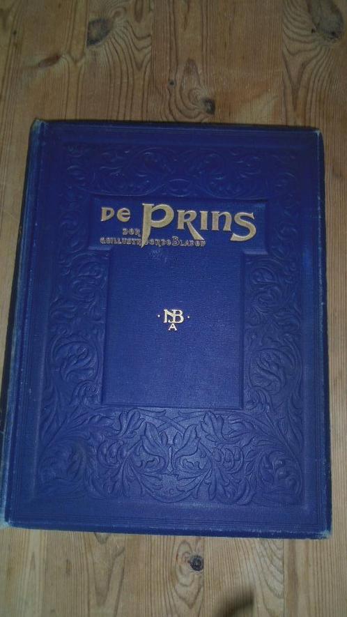 Prins der geïllustreerde bladen  N.J. Boon uitgever uit 1910, Antiek en Kunst, Antiek | Boeken en Bijbels, Ophalen of Verzenden