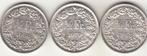Zwitserland- set 3x ½ Frank 1958,59,63 B zilver .835- KM#23, Postzegels en Munten, Munten | Europa | Niet-Euromunten, Verzenden