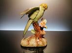 porceleinen papegaai op tak, Antiek en Kunst, Verzenden