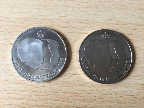 Munt / Penning  Rabobank ( 2x), Postzegels en Munten, Penningen en Medailles, Overige materialen, Nederland, Ophalen of Verzenden
