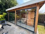 Luxe glazen schuifwanden helder glas en getint glas!!, Doe-het-zelf en Verbouw, Glas en Ramen, Ophalen, Nieuw, Glasplaat, Veiligheidsglas