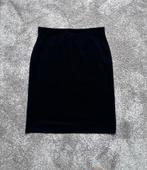 Travelstof rok Zwart Donna Due - Maat L, Kleding | Dames, Verzenden, Zwart, Maat 42/44 (L), Zo goed als nieuw
