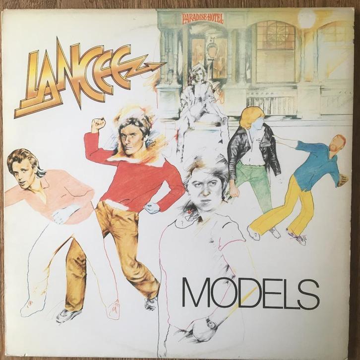 Lancee Models LP Ferdy Lancée Frank Klunhaar nederpop 80s, Cd's en Dvd's, Vinyl | Rock, Gebruikt, Poprock, 12 inch, Ophalen of Verzenden