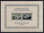 A99) 1931 Zeppelinpost Liechtenstein spec uitg €550 geen gar, Ophalen of Verzenden, Overige landen, Postfris