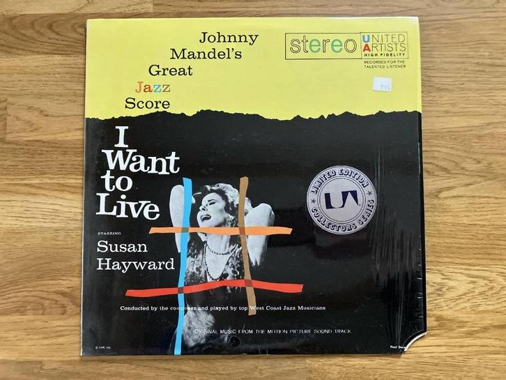 Johnny Mandel / Johnny Mandel's Great Jazz Score I Wan, Cd's en Dvd's, Vinyl | Jazz en Blues, Zo goed als nieuw, Jazz, 1980 tot heden