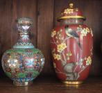 Cloisonné Vazen Set, Ophalen of Verzenden