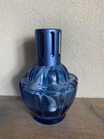 Lampe berger glas blauw nieuw lont geurverspreider, Overige materialen, Blauw, Ophalen of Verzenden, Zo goed als nieuw