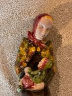 Plateel Vrouw met kind Z H plateel, Ophalen of Verzenden