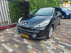 Peugeot 207 CC 1.6 VTi Roland Garros 2008 AUTOMAAT Clima, 4 cilinders, Cabriolet, 4 stoelen, Zwart