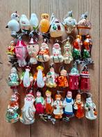 Oude antiek vintage russische sovjet kerstballen, Diversen, Kerst, N, Ophalen of Verzenden, N, N